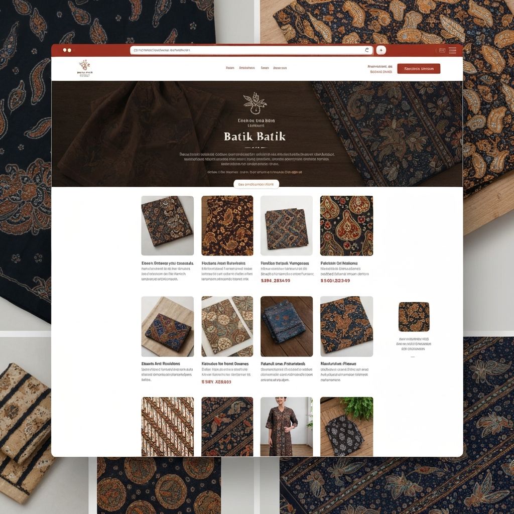 Toko Online Batik Nusantara